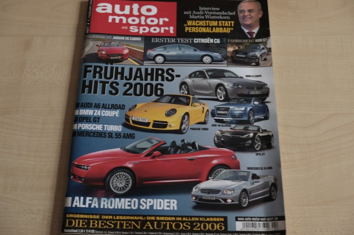Deckblatt Auto Motor und Sport (04/2006)